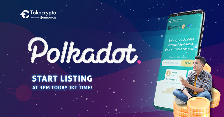 Polkadot (DOT) Hadir di Indonesia Melalui Tokocrypto, Bisa Diperdagangkan dengan BIDR