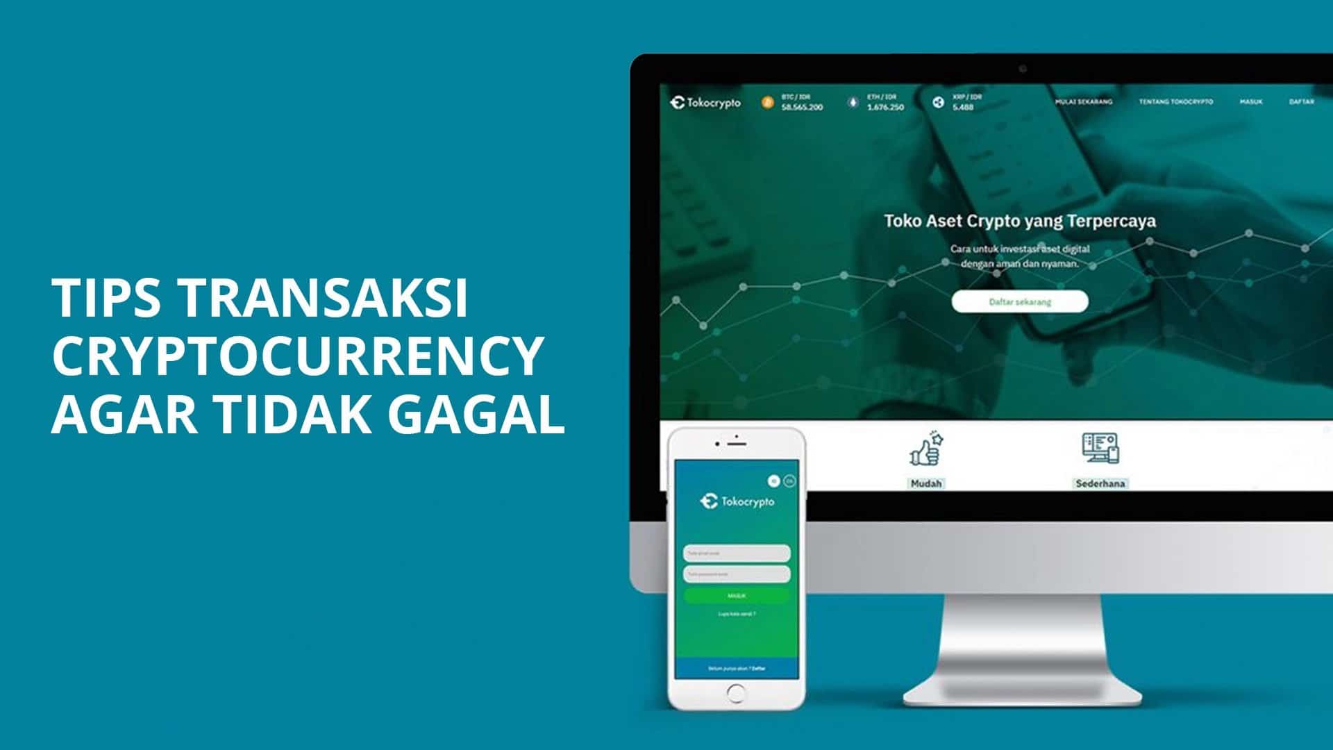 cara transaksi crypto