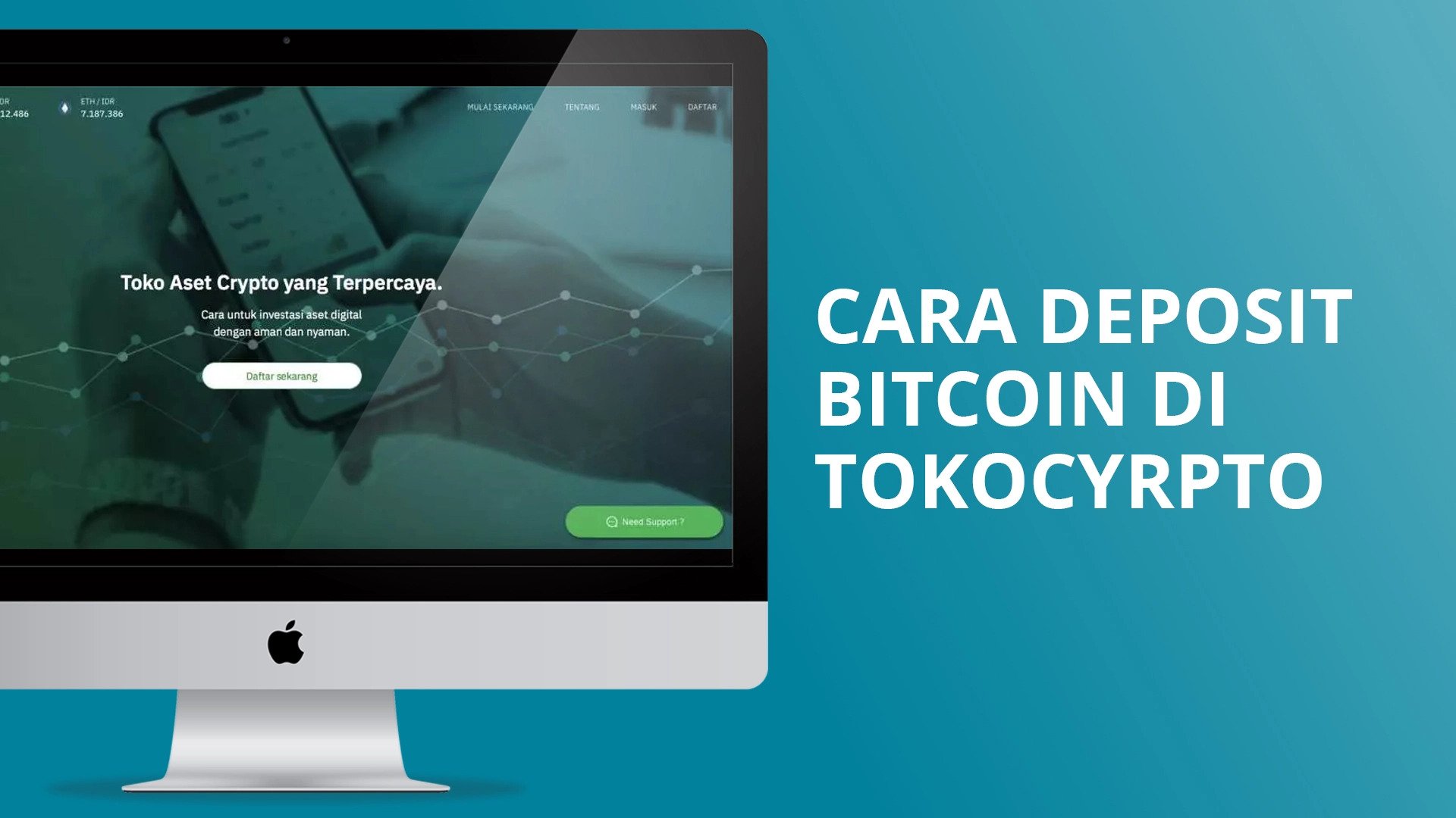 Cara Isi Bitcoin di Tokocrypto