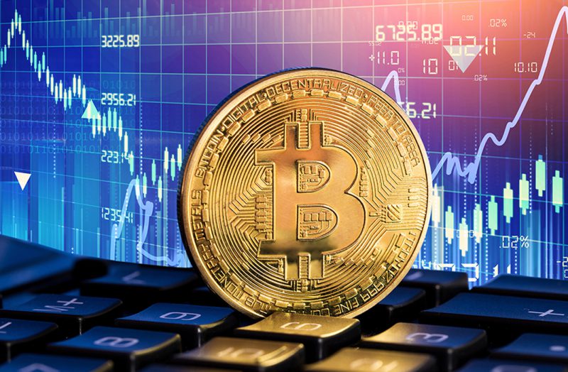 Ilustrasi market aset kripto.