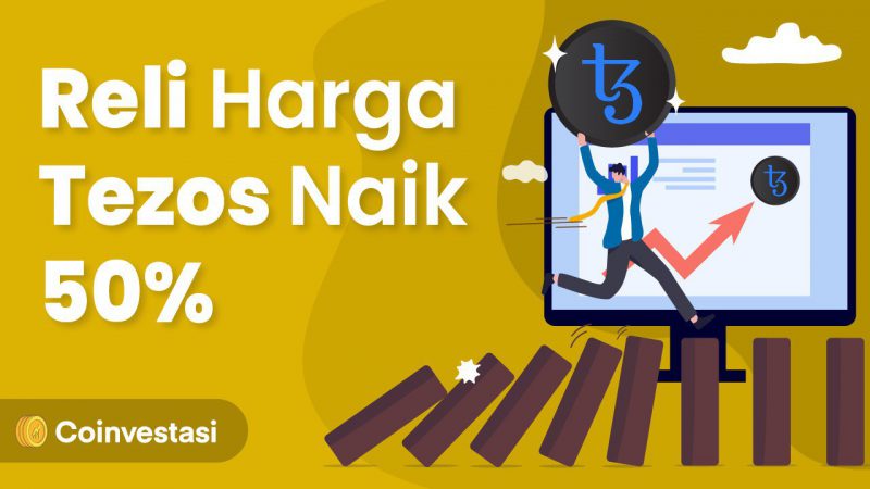 Keluar dari Koreksi, Reli Harga Tezos Naik 50%