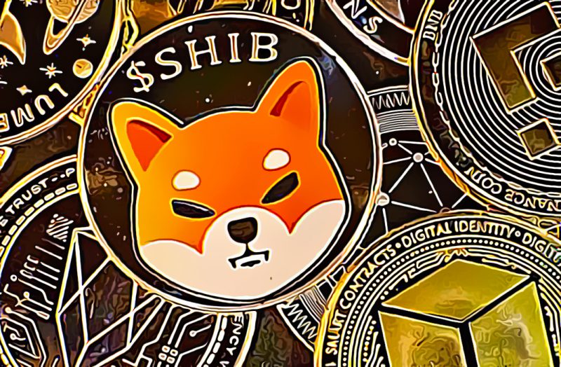 Ilustrasi Shiba Inu.